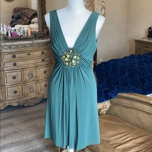 Bcbg MaxAzria dress with front embellishments